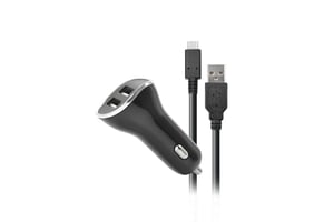 Steelplay JVASWI00025 Ladegerät für mobile Geräte Tragbare Spielkonsole Schwarz, Silber Automatischer Zigarettenanzünder