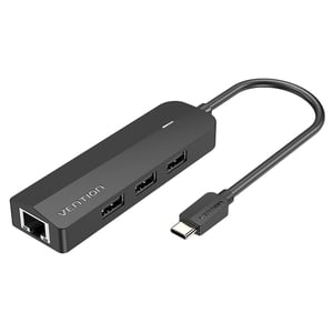 Vention TGOBB USB Type-C Hubs and Concentrators, 480 Mbit/s, Black