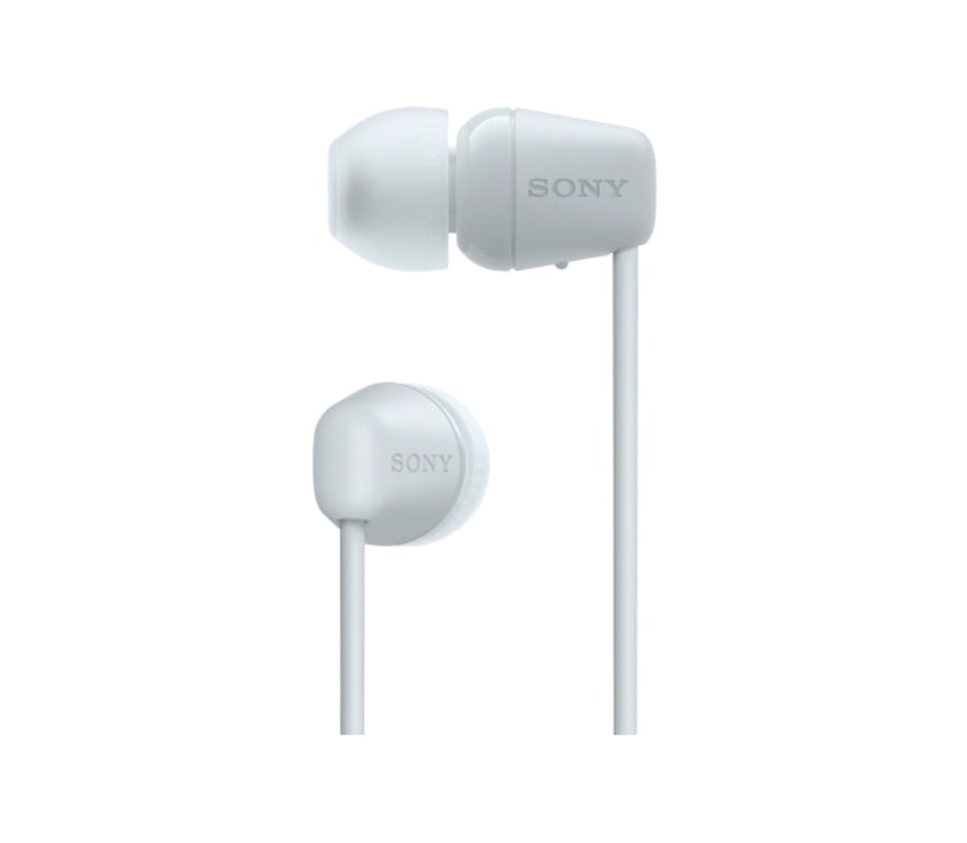 Sony WI-C100 Zestaw słuchawkowy Bezprzewodowy Douszny Połączenia/muzyka Bluetooth Biały