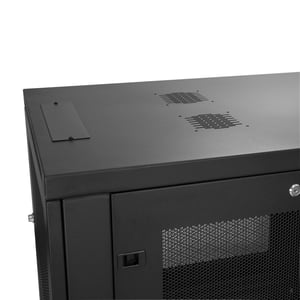StarTech RK616WALM stojak 6U Szafa wisząca Czarny