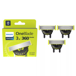 Philips Norelco OneBlade OneBlade 360 QP430/50 3 x OneBlade 360-Ersatzklingen