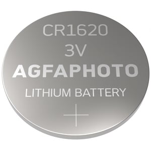 AgfaPhoto 150-803234 Battery for Home Use Disposable CR1620 Lithium Battery