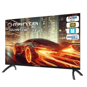 Manta 32LHN124E Telewizor 81,3 cm (32") HD Czarny 180 cd/m²