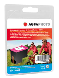 AgfaPhoto APHP300XLC Tintenpatrone, 1 Stück. Cyan, Magenta, Gelb