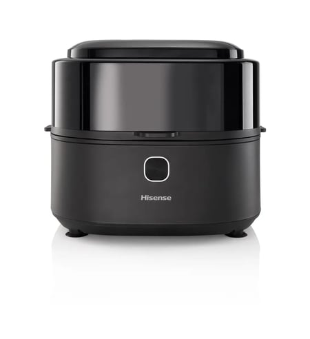 Hisense HAF1350DR Pojedyńczy 6,7 l Autonomiczny 1350 W Frytkownica na gorące powietrze Czarny