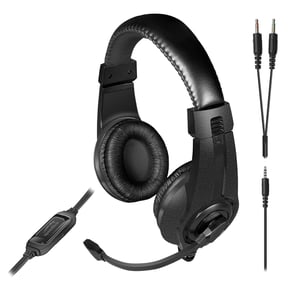 SPEEDLINK LEGATOS Kopfhörer mit Kabel, Kopfbügel, Gaming, Schwarz