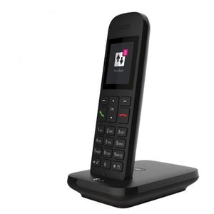 Telekom Sinus 12 Analoges Telefon Name und Identifizierung des Anrufers Schwarz