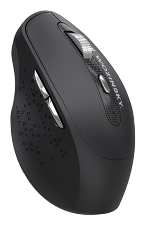 Wozinsky WMGK-1134 myszka Uniwersalne Dla praworęcznych RF Wireless + Bluetooth 1600 DPI