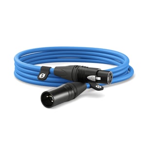 RØDE XLR3M-B 3-meter XLR audio cable, Blue