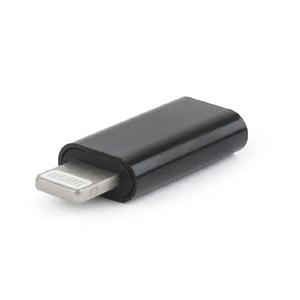Gembird A-USB-CF8PM-01 adapter för 8-stifts USB Type-C-kablar, svart
