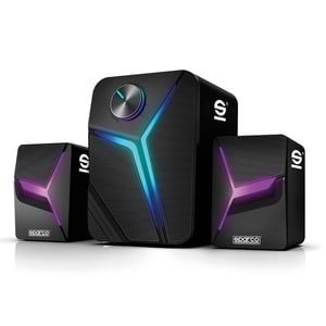 Sparco SPSPEAKERSPRO głośnik Czarny Przewodowa 11 W