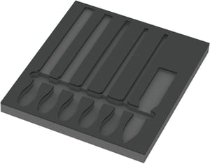 Wera 05137383001 accessory for tool storage cases; foam insert