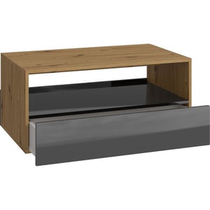 Topeshop REBEL ART CZ PO Coffee Table, Free-form, 2 legs
