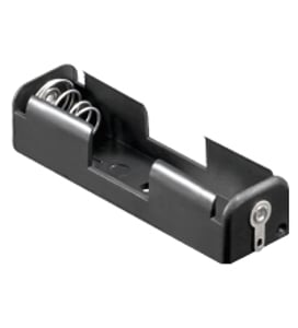 Goobay 11489 container and latch for 1 AA battery/rechargeable battery