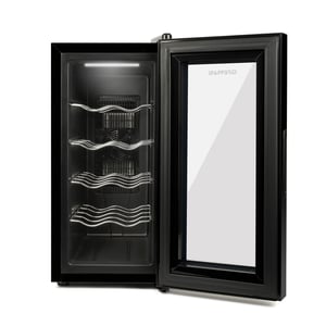 G3 Ferrari RISERVETTA 10 Thermoelektrischer Weinkühlschrank, freistehend, schwarz, für 10 Flaschen.