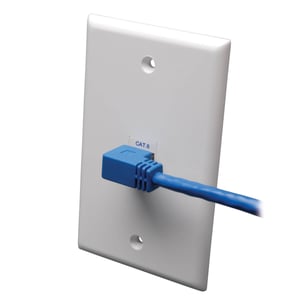 Tripp Lite N204-003-BL-RA Network Cable, Blue, 0.91 m, Cat6
