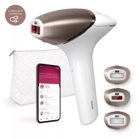 Philips Lumea 9000 BRI955/00 Urządzenie IPL do depilacji światłem z SenseIQ