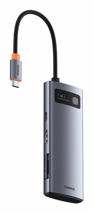 Baseus Joystar USB Type-C 5000 Mbit/s Grau