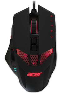 Acer Nitro Mouse myszka Gaming Po prawej stronie USB Typu-A Optyczny 4000 DPI