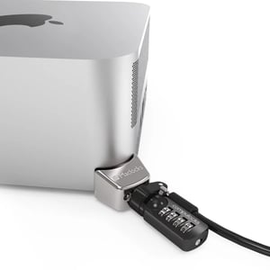Compulocks Ledge kabelhållare Svart, Silver