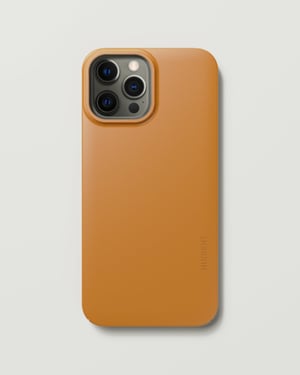 NUDIENT Thin Case pokrowiec na telefon komórkowy 17 cm (6.7") Żółty