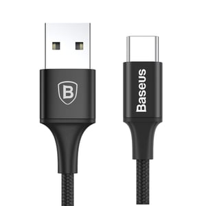 Baseus CAMKLF-BG1 USB-Kabel USB 2.0 1 m USB A USB C Schwarz
