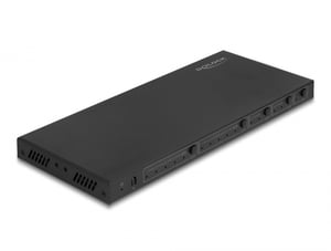 DeLOCK Przełącznik matrycowy HDMI, 4 x wejścia HDMI do 2 x wyjść HDMI 4K 60 Hz z ekstraktorem audio