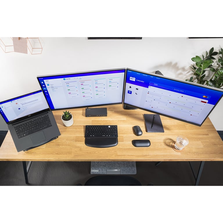 Kensington Mysz bezprzewodowa SureTrack Dual, czarna