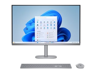 HP OmniStudio X 32-c0005nw Intel Core Ultra 7 155H 80 cm (31.5") 3840 x 2160 px All-in-One PC 32 GB DDR5-SDRAM 1 TB SSD Windows 11 Home Wi-Fi 7 (802.11be) AI PC Srebrny