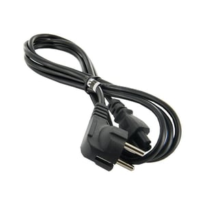 4World 05263 kabel zasilające Czarny 1,8 m Wtyczka zasilająca typu F C5 panel