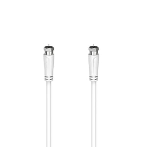 Hama 00205063 1.5 m Coaxial Cable F White