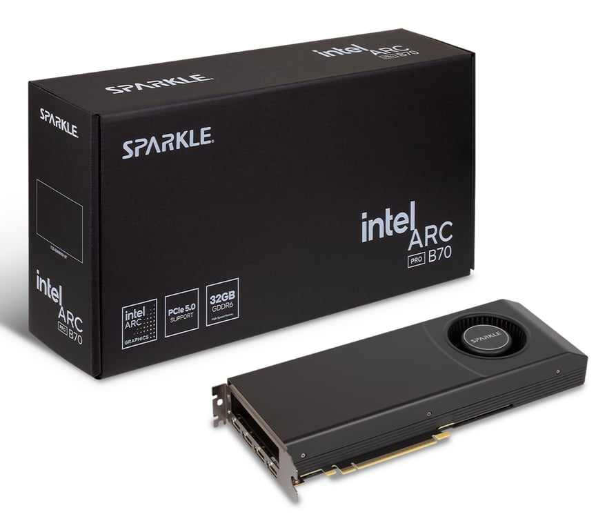 Sparkle Technology Arc Pro B70 Blower Intel 32 GB GDDR6