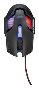 Acer Nitro Gaming NMW200 Black Mouse, Ambidextrous, USB Type-A, Optical, 7200 DPI