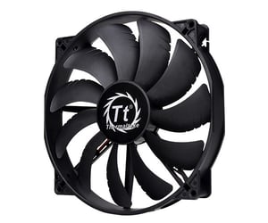 Thermaltake Pure 20 PC-Gehäuse, 20-cm-Lüfter, schwarz