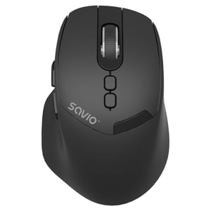 Savio MB-06 mus, universell, tvåhandsanvändning, Bluetooth, 3800 DPI