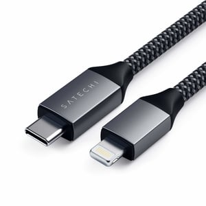 Satechi ST-TCL18M kabel Lightning 1,8 m Czarny, Szary