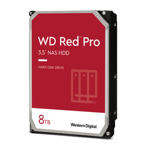 Western Digital Red Pro Festplatte 8 TB, 7200 U/min, 256 MB, 3,5", SATA
