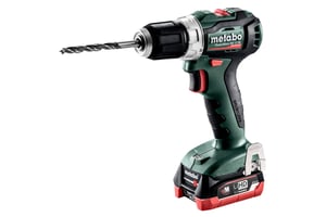 Metabo POWERMAXX BS 12 BL 1650 RPM Zamek centralny 1,1 kg Czarny, Zielony, Czerwony, Srebrny