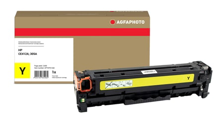 AgfaPhoto APTHP412AE kaseta z tonerem 1 szt. Zamiennik Żółty