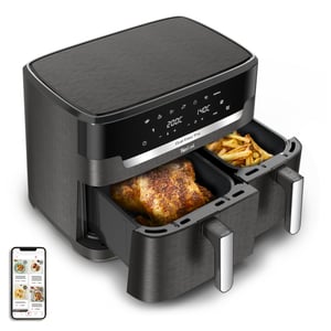 Tefal Easy Fry Dual XXL EY942HE0 Double 11 L Standalone 2020 Hot Air Fryer Gray