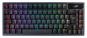 ASUS ROG Azoth gamingtangentbord USB + RF Wireless + Bluetooth QWERTY Svart
