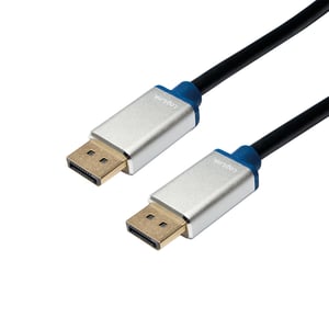 LogiLink 3m, 2xDisplayPort, Black