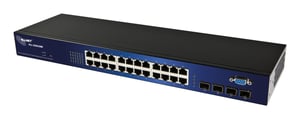ALLNET 127211 Managed L2 Gigabit Ethernet (10/100/1000) 19U Black