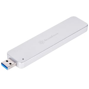 Silverstone MS09 Silver M.2 SSD Enclosure