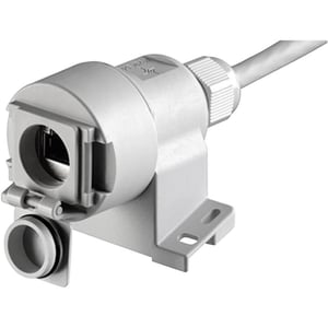 Telegärtner J00020A0436 RJ-45-Steckdose, grau