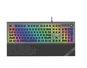 iBox AURORA K-5 klawiatura Gaming USB QWERTY Angielski Czarny