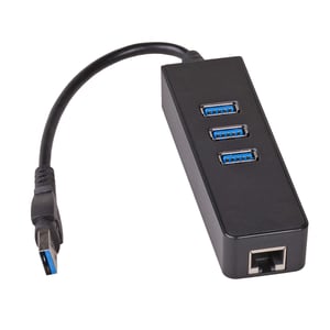 Akyga AK-AD-32 USB 3.2 Gen 1 (3.1 Gen 1) Type-A-dockningsstation, svart