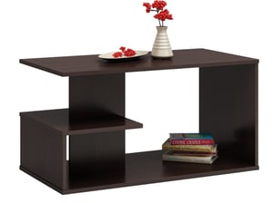 Topeshop DALLAS WENGE COFFEE TABLE Free-form design 1 x leg