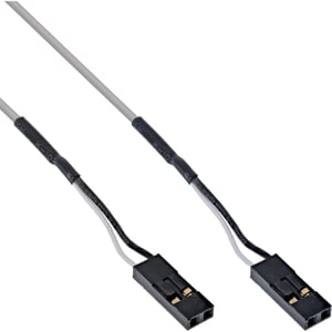 InLine 19995 kabel audio 0,9 m Szary