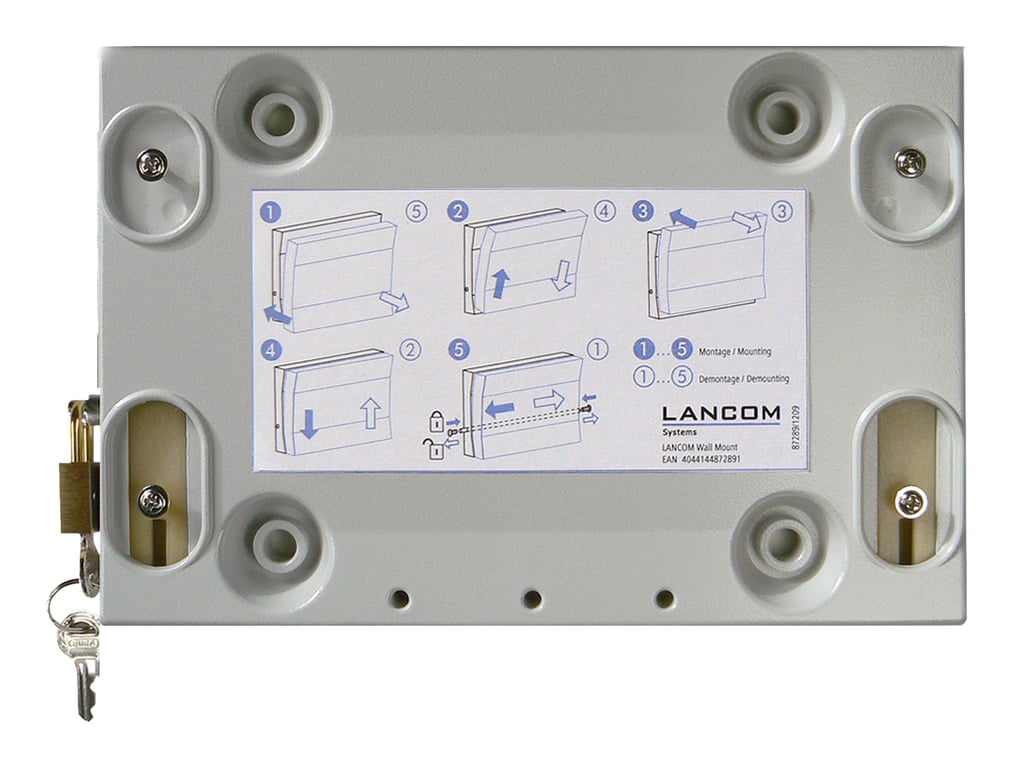 LANCOM Wall Mount (White) Uchwyt punktu dostępu WLAN
